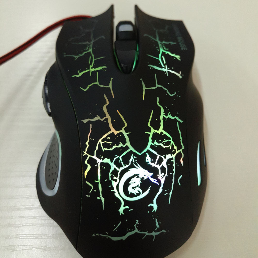 Gaming accessories 6 Button 3200DPI LED Optical mouse