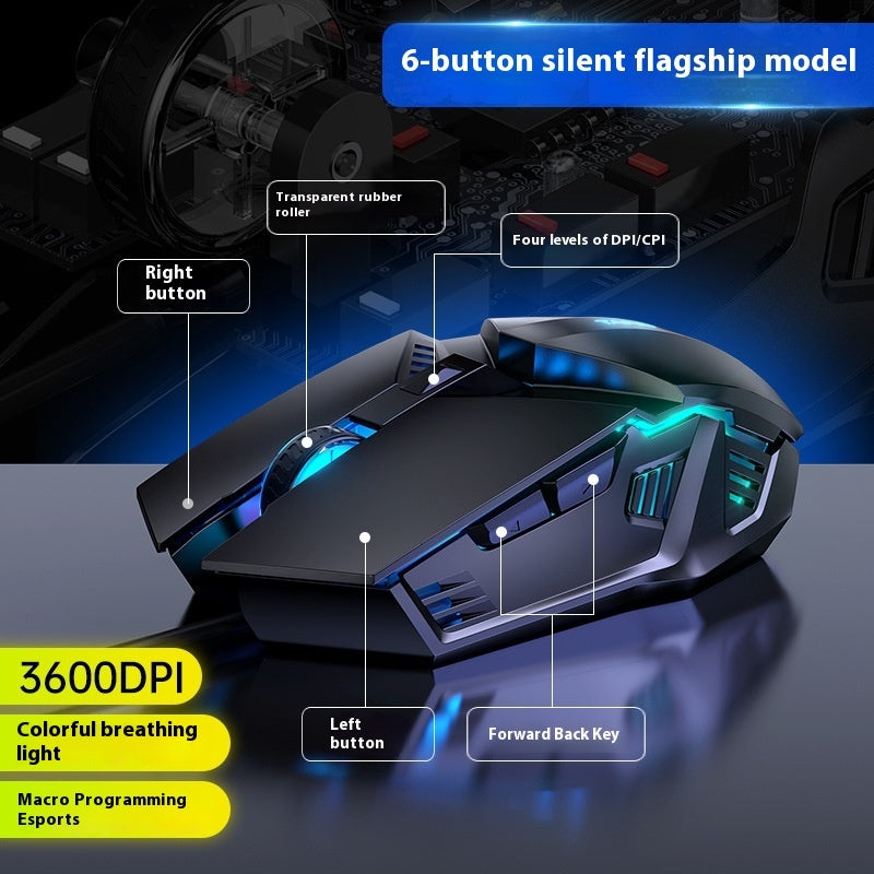 Gaming Mouse Luminous  Computer Accessories